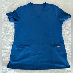 Set of royal blue Figs scrubs